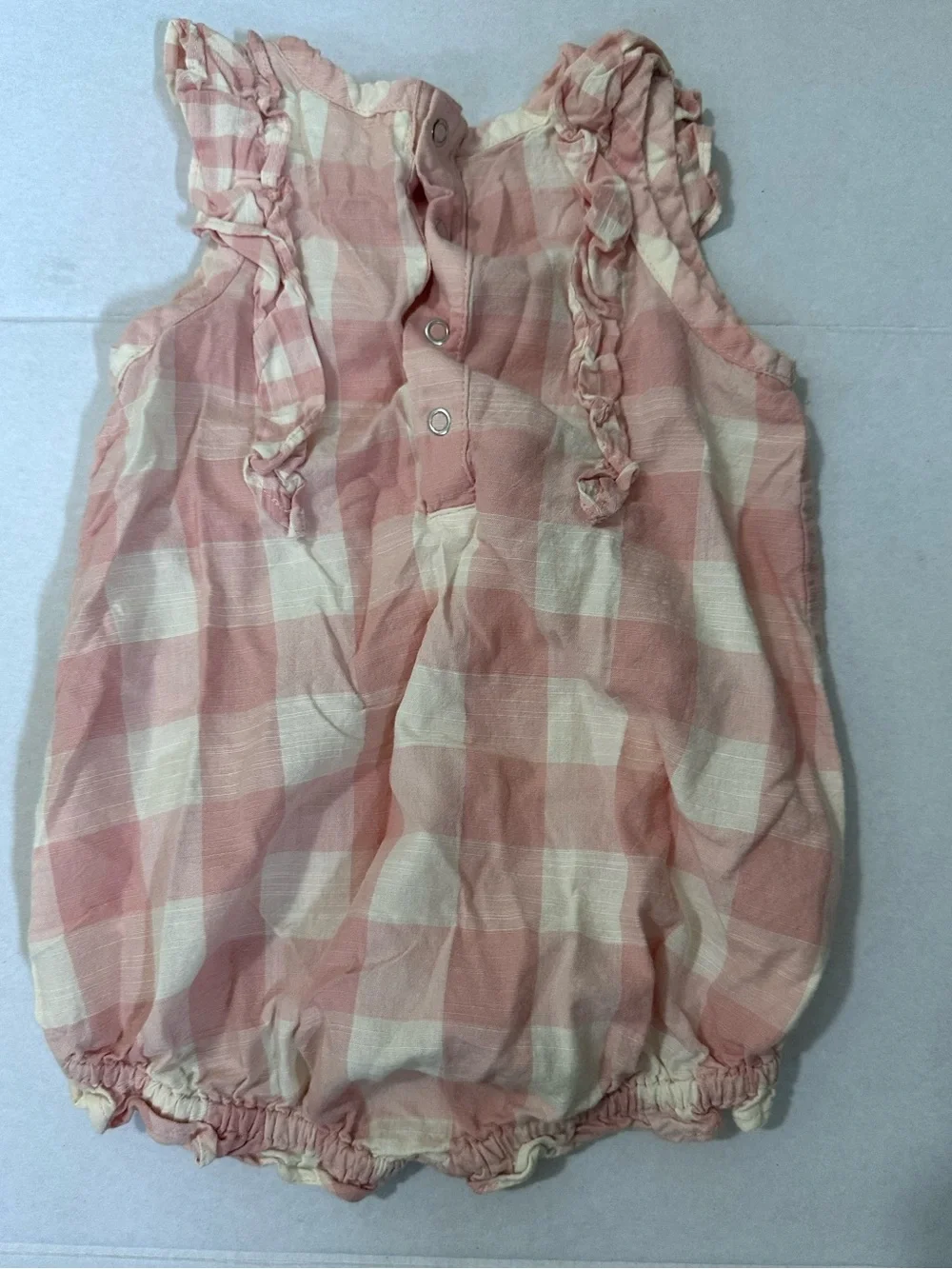 PEHR Checkmate Flutter One-Piece 6-12 Months